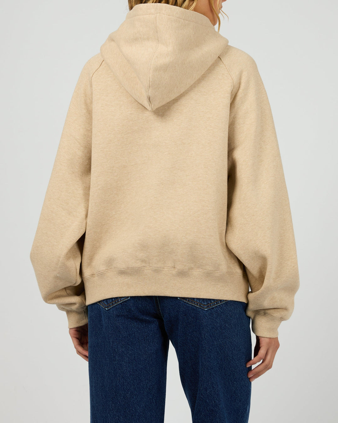Silent Theory Logo Hoodie Oatmeal