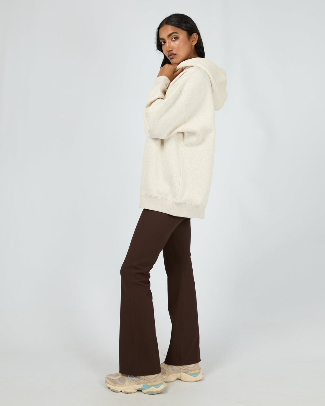 All About Eve Elements Oversized Hoodie Oat