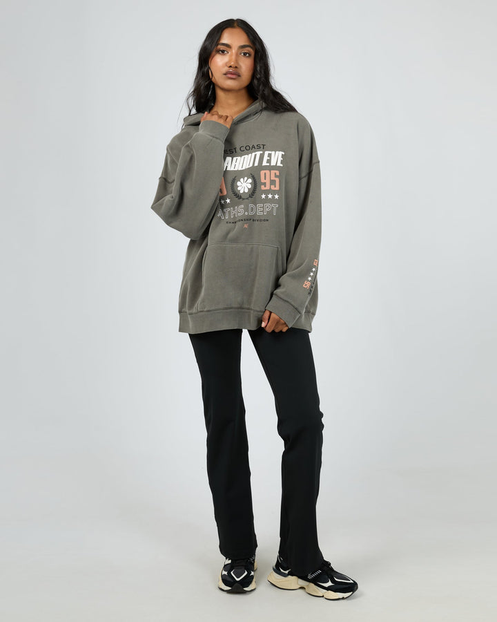 All About Eve Performance Oversized Hoodie Charcoal