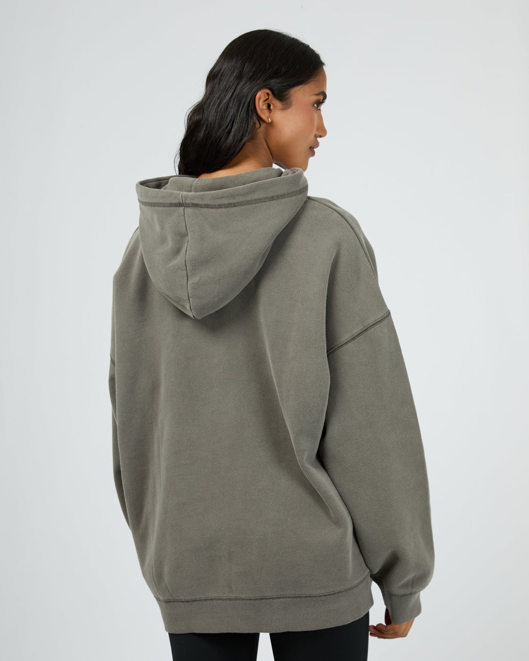 All About Eve Performance Oversized Hoodie Charcoal