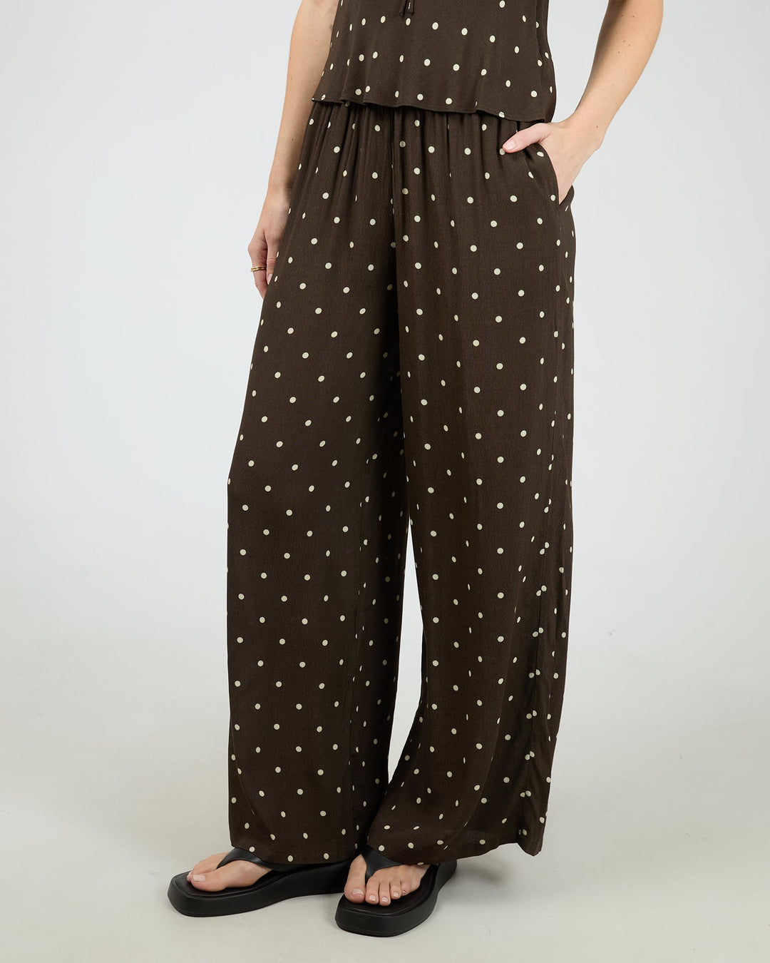 All About Eve Emelia Pant Brown