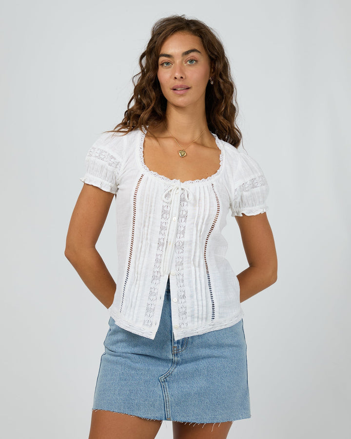 All About Eve Dusty Top White