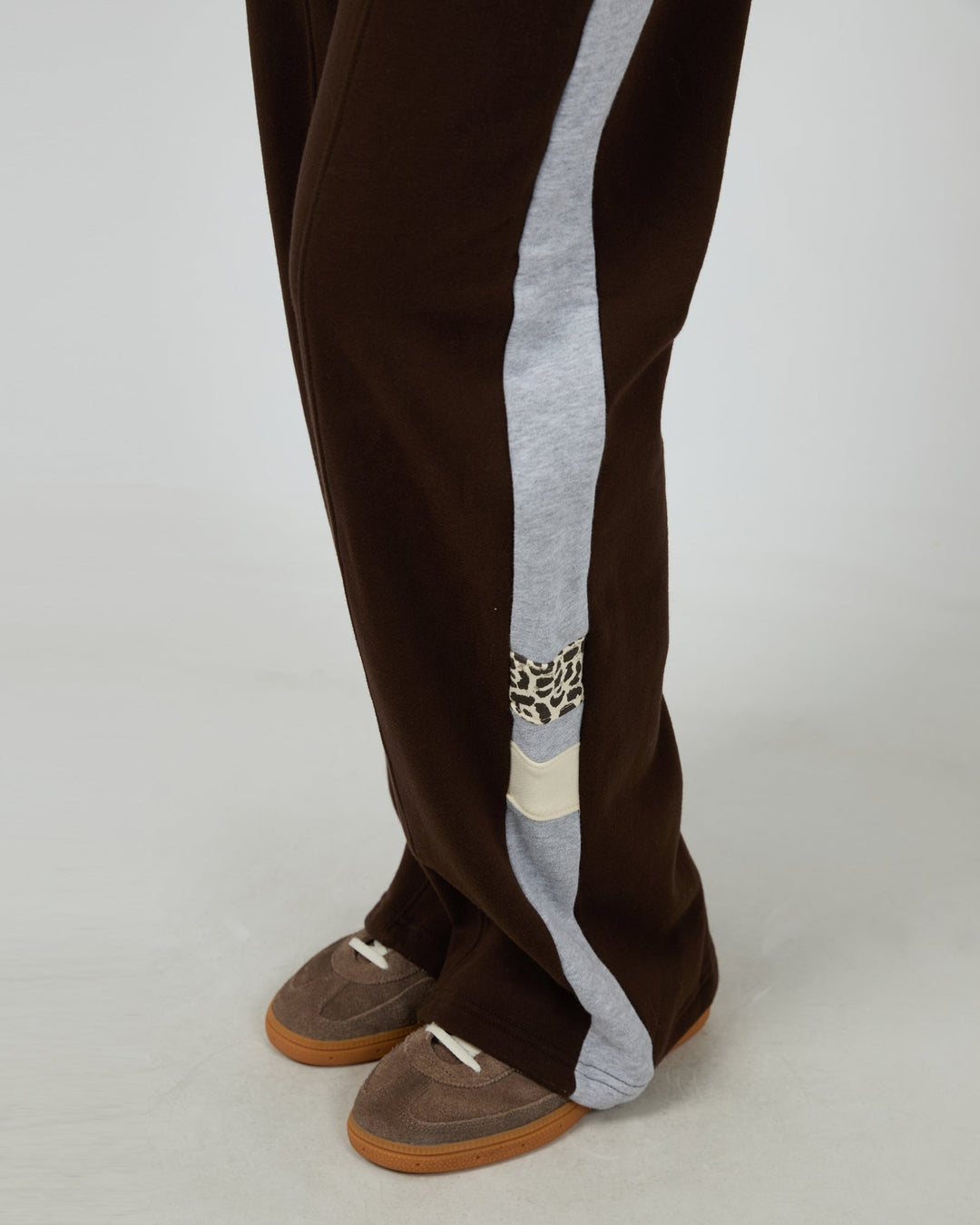 All About Eve Athletica Panel Track Pant Brown