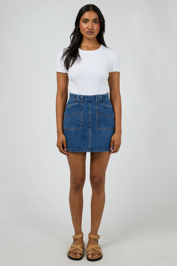 All About Eve Becca Skirt Heritage Blue