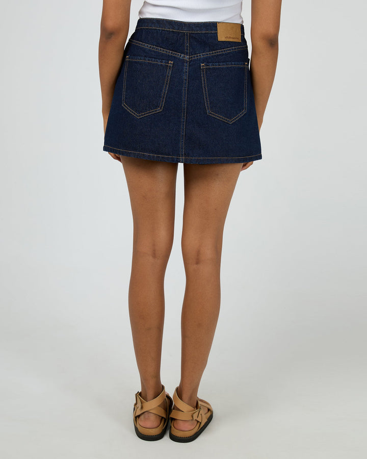 All About Eve Lenni Mini Skort Indigo