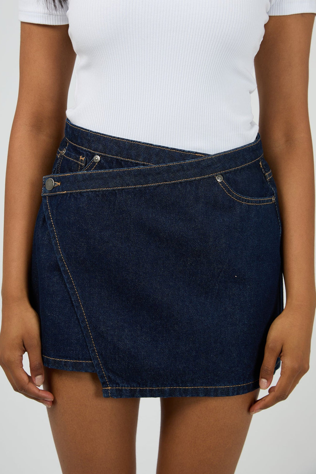 All About Eve Lenni Mini Skort Indigo