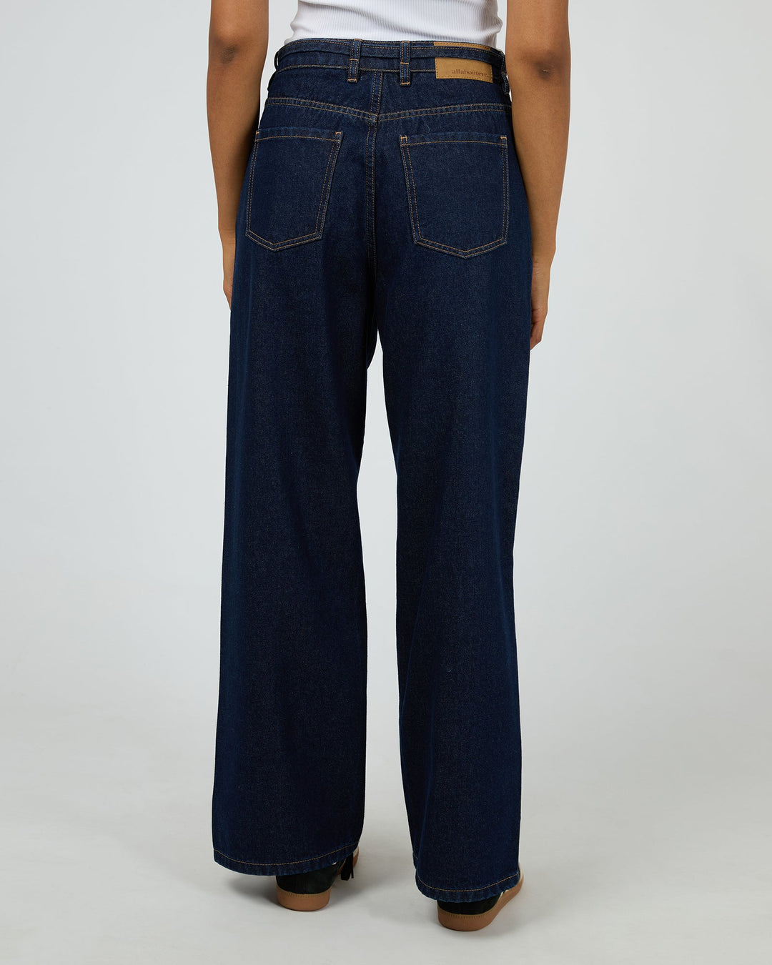 All About Eve Gia High Rise Baggy Jean Indigo