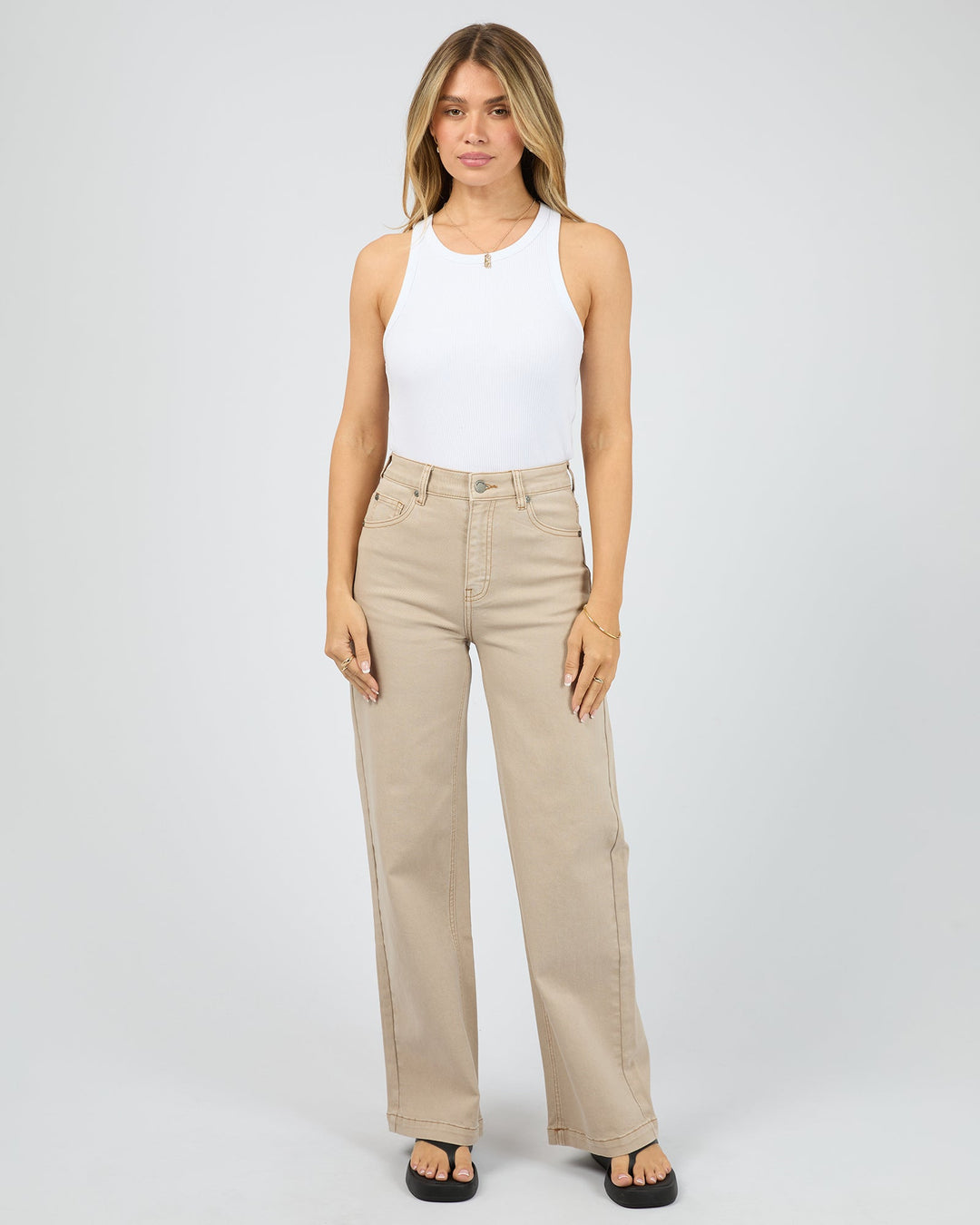 All About Eve Jacqui Wide Leg Beige