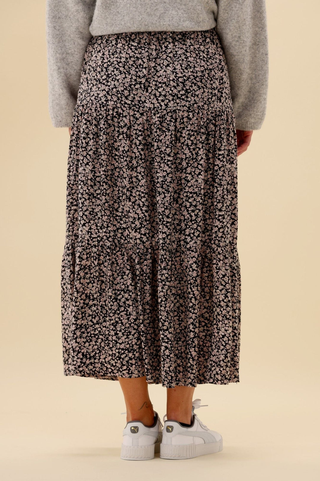 All About Eve Rhea Maxi Skirt Black