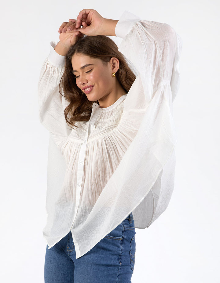 Elm Montana Blouse Marshmallow
