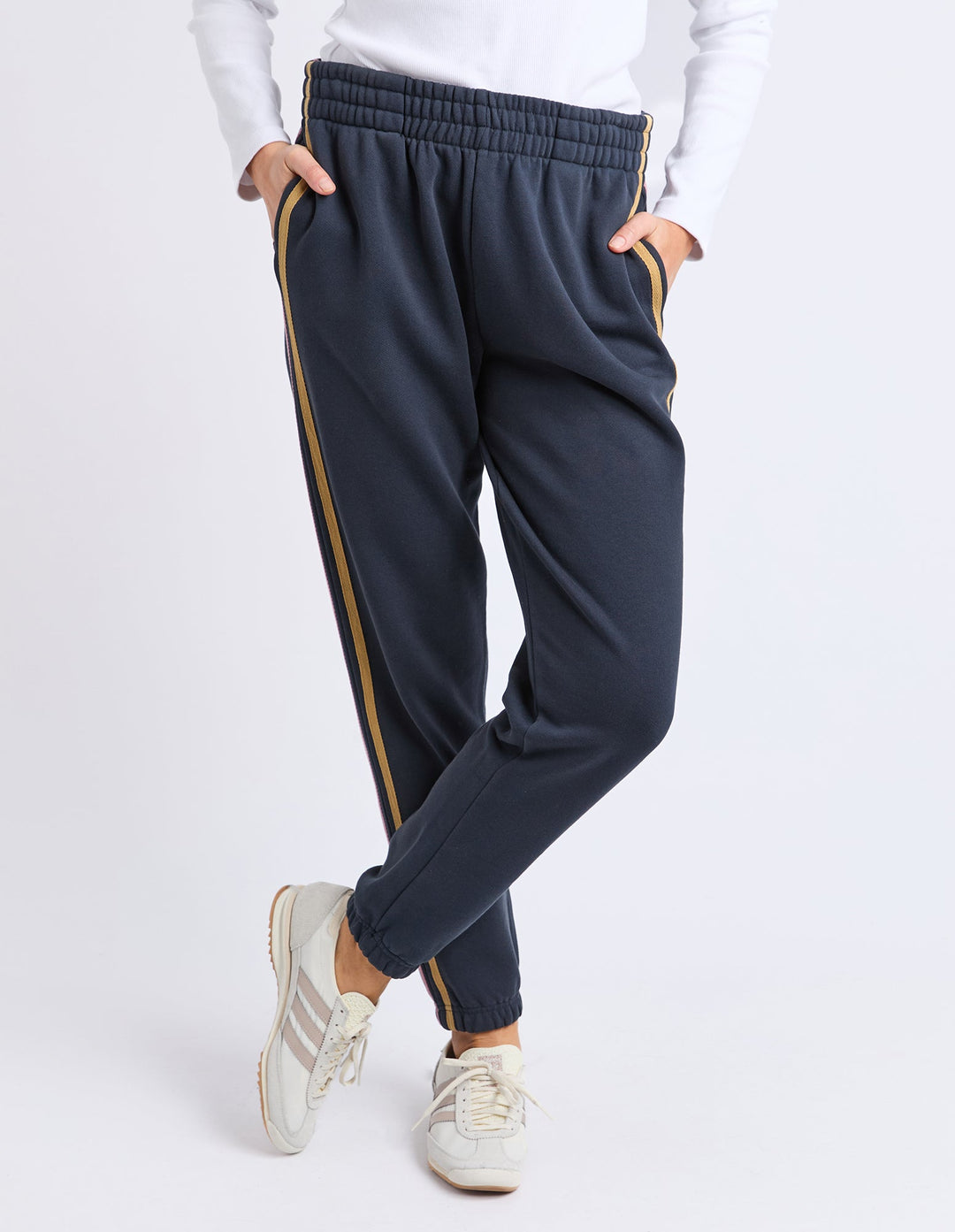 Elm Cue Trackpant Navy