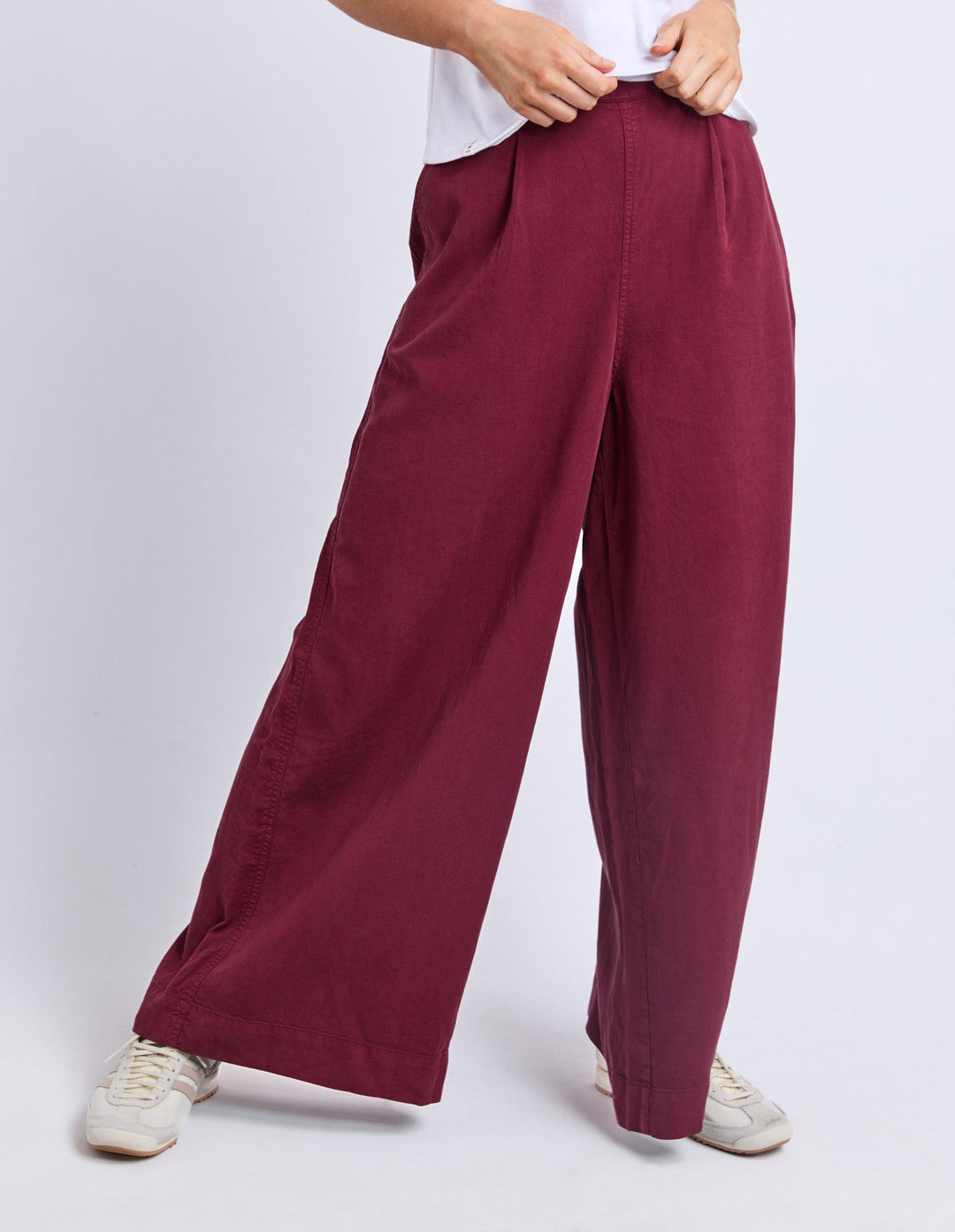 Elm Bliss Culotte Pant Plum