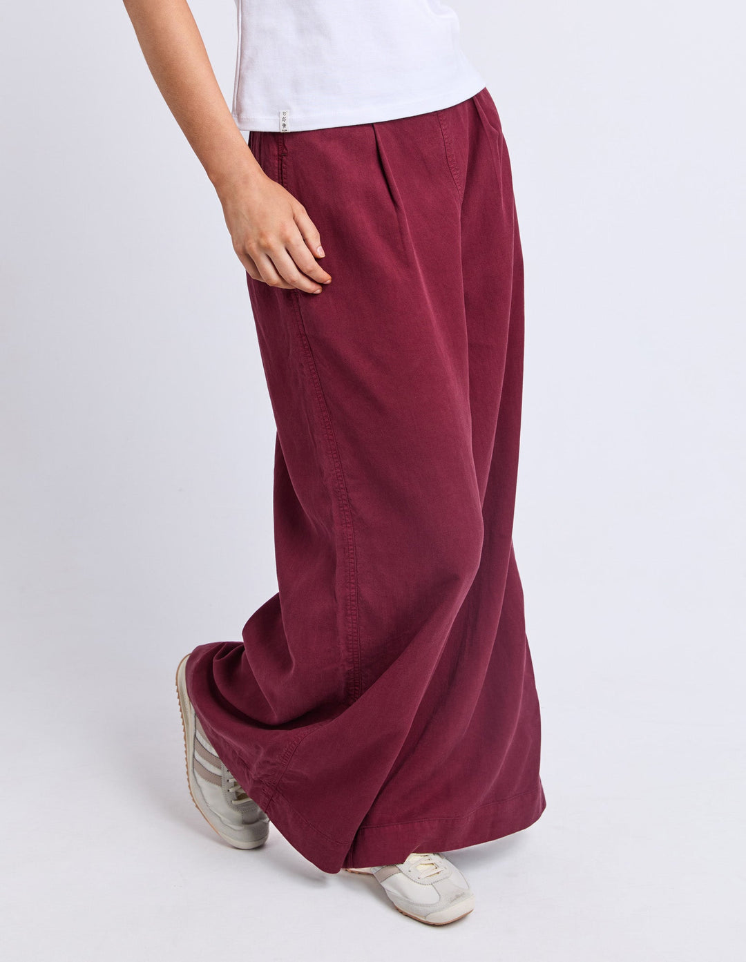 Elm Bliss Culotte Pant Plum