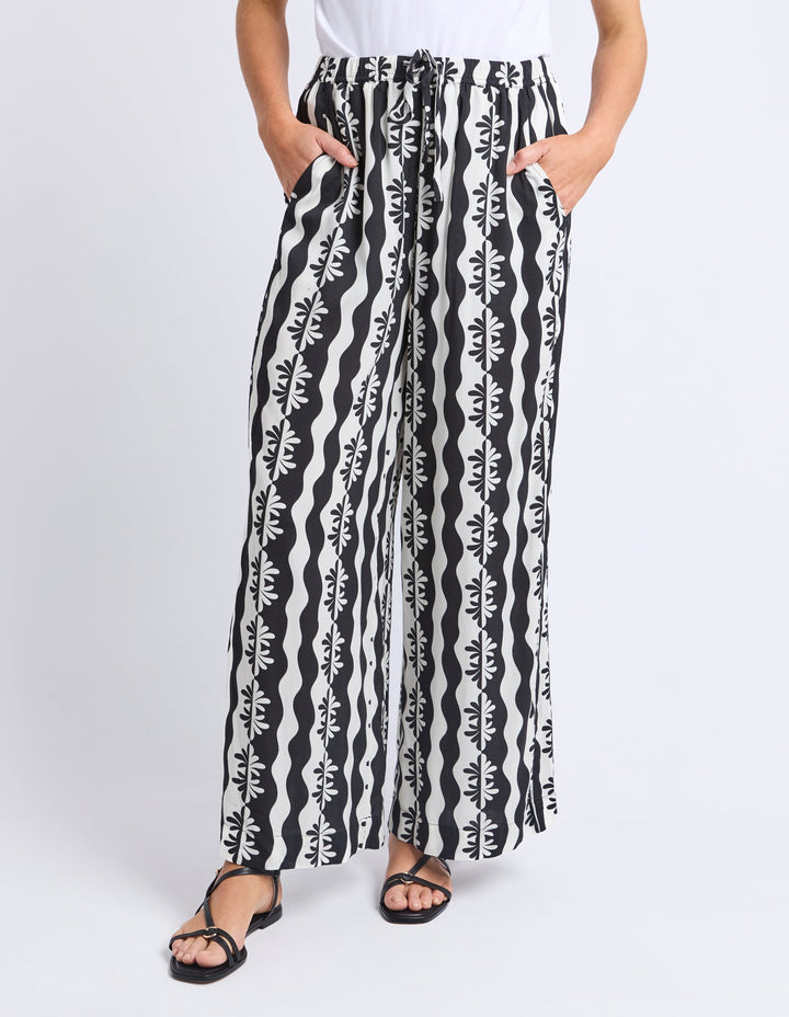 Elm Casa Pant Black