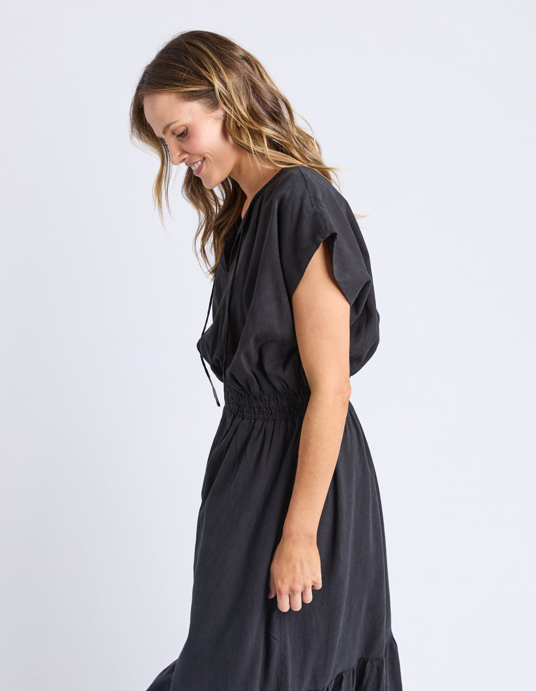 Elm Lia Dress Black
