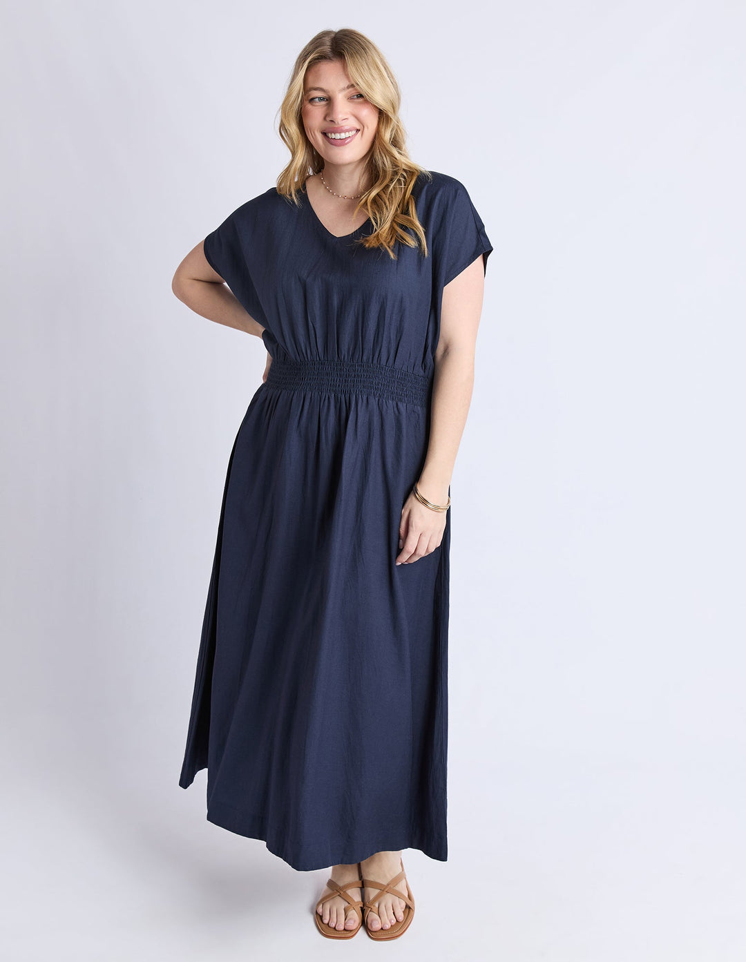 Elm Misty Dress Navy