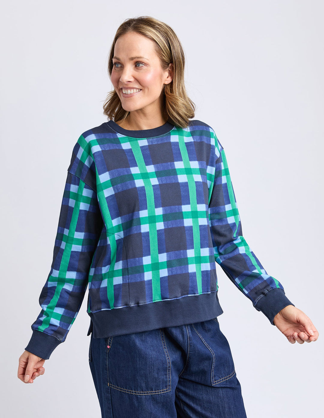Elm Bari Crew Print