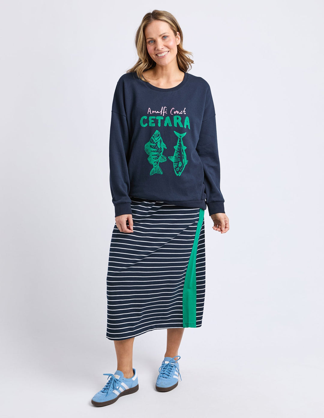 Elm Cetara Crew Navy