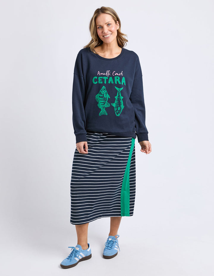 Elm Cetara Crew Navy
