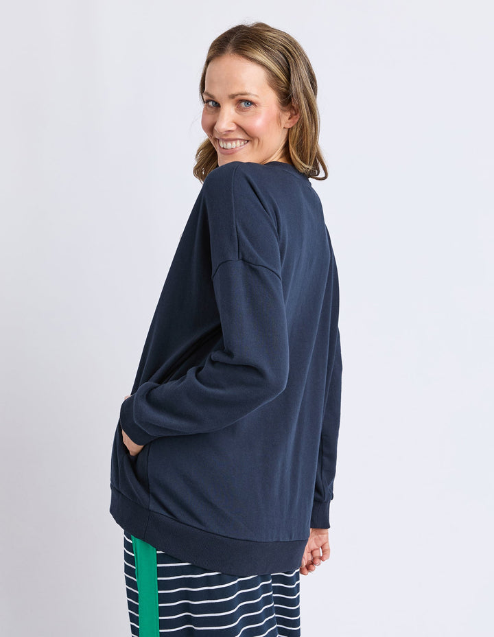 Elm Cetara Crew Navy