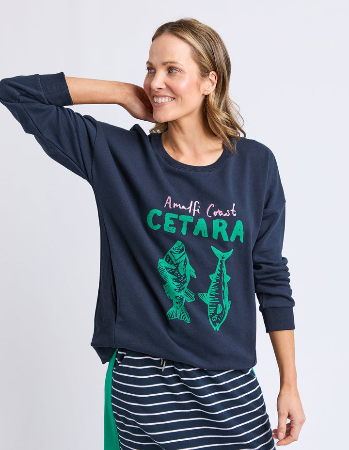 Elm Cetara Crew Navy