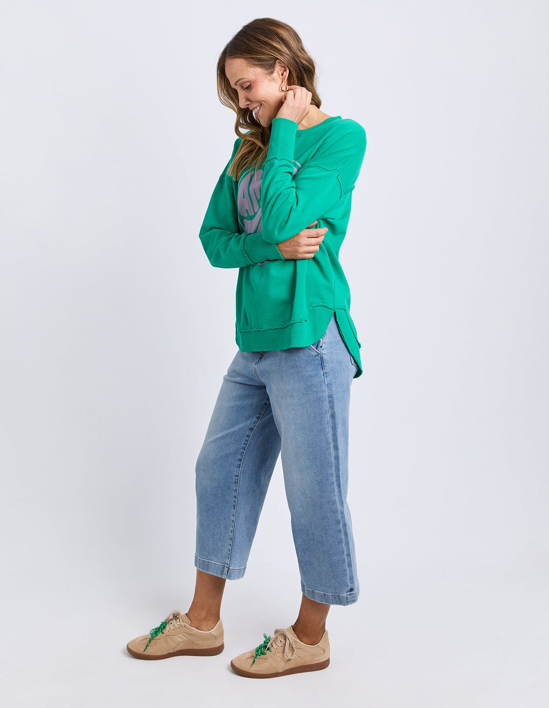 Elm Amalfi Crew Turquoise