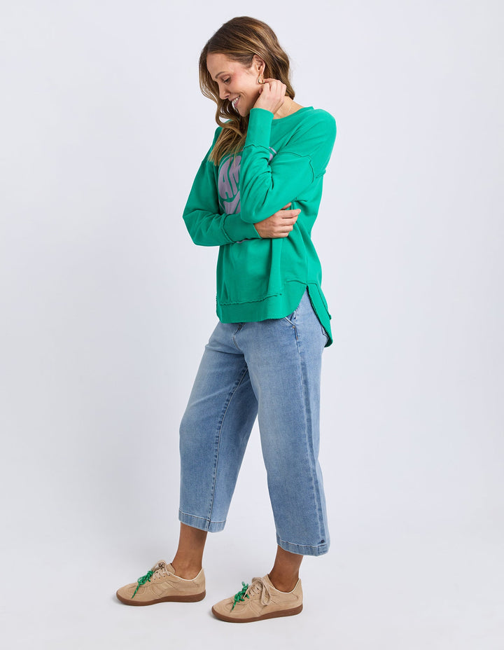 Elm Amalfi Crew Turquoise