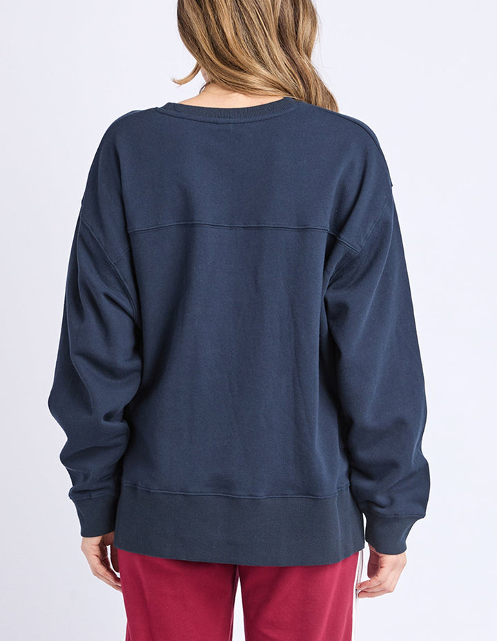 Elm Elin Crew Navy