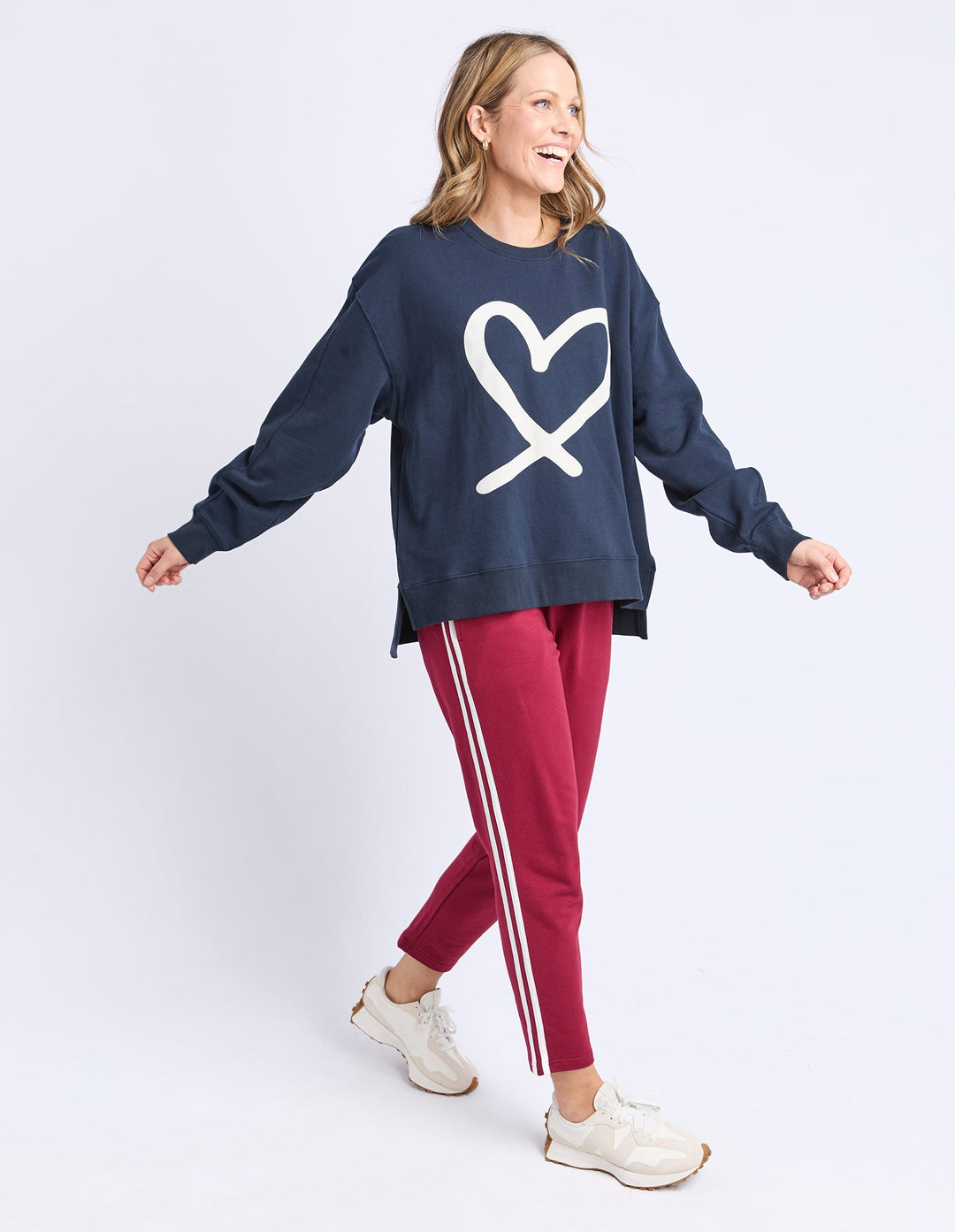 Elm Elin Crew Navy