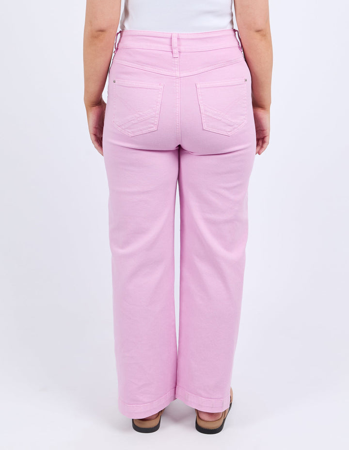 Elm Scallop Edge Jean Dusk Pink