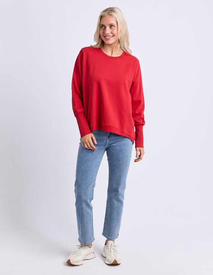 Elm Divine Crew Cranberry