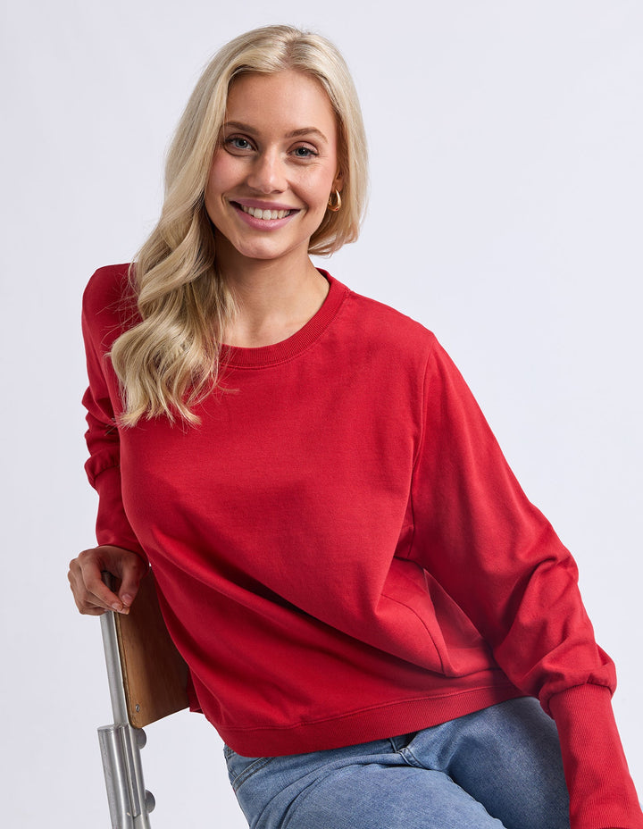 Elm Divine Crew Cranberry