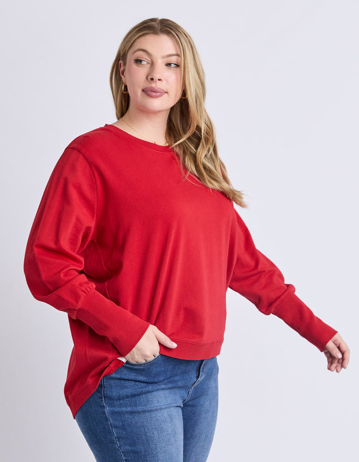 Elm Divine Crew Cranberry