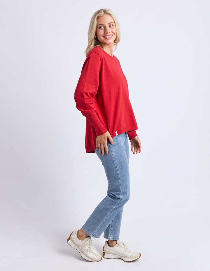 Elm Divine Crew Cranberry