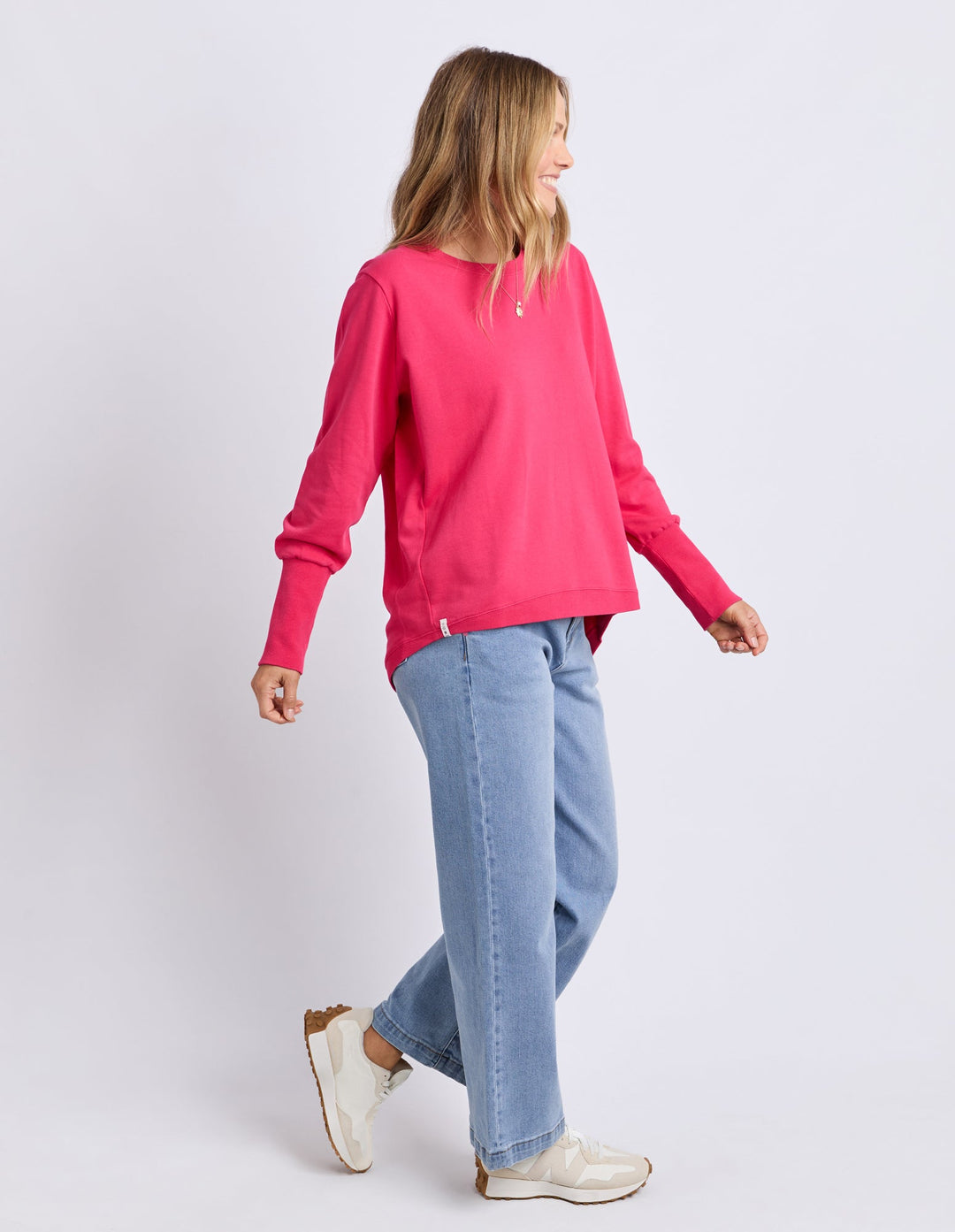 Elm Divine Crew Dark Pink