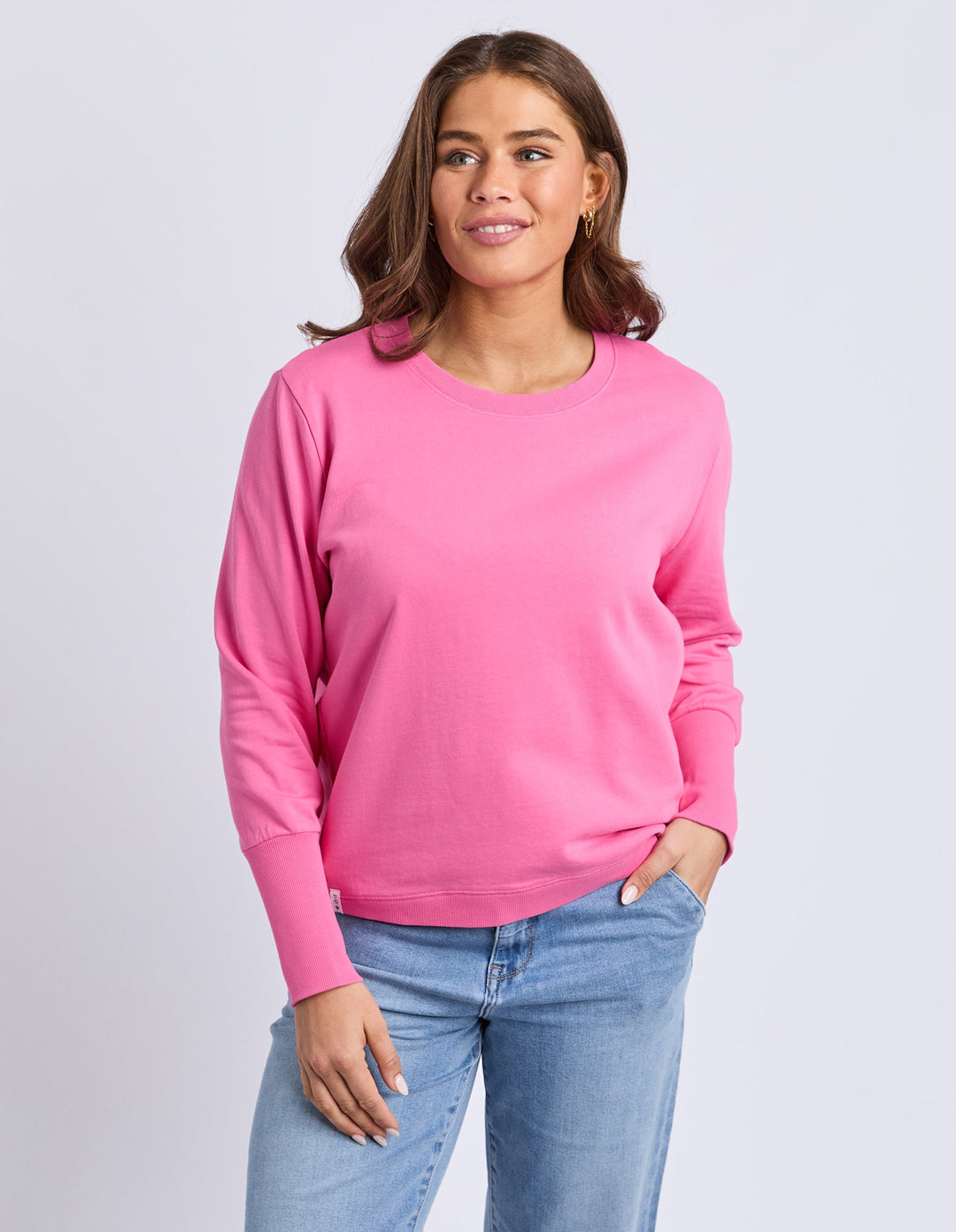 Elm Divine Crew Hot Pink