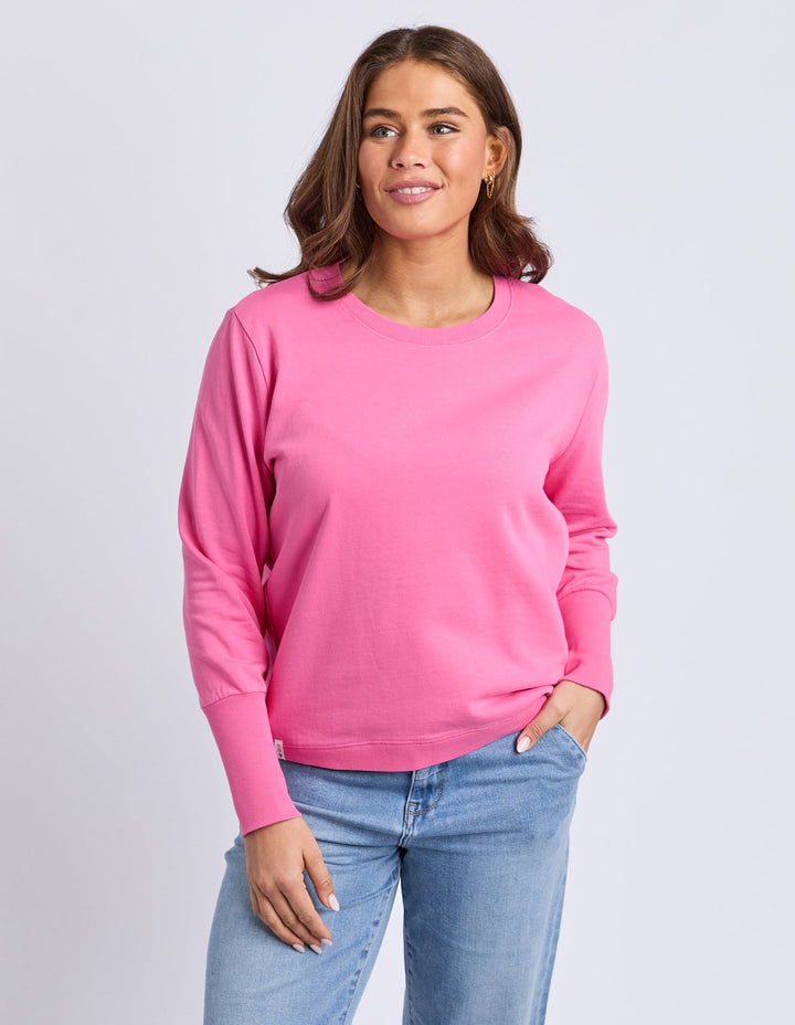 Elm Divine Crew Hot Pink