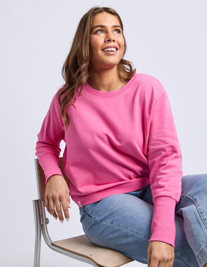 Elm Divine Crew Hot Pink