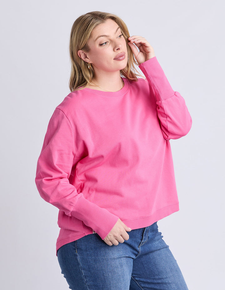 Elm Divine Crew Hot Pink