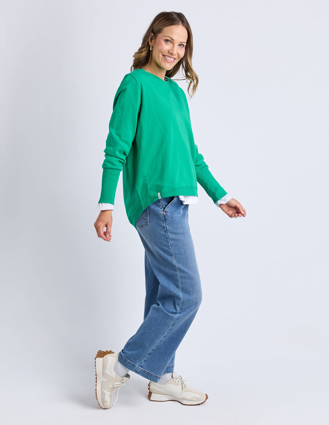 Elm Divine Crew Turquoise