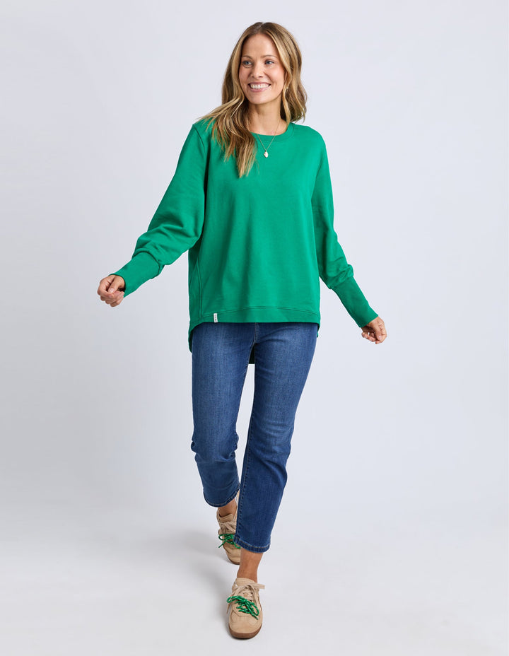 Elm Divine Crew Virdis Green