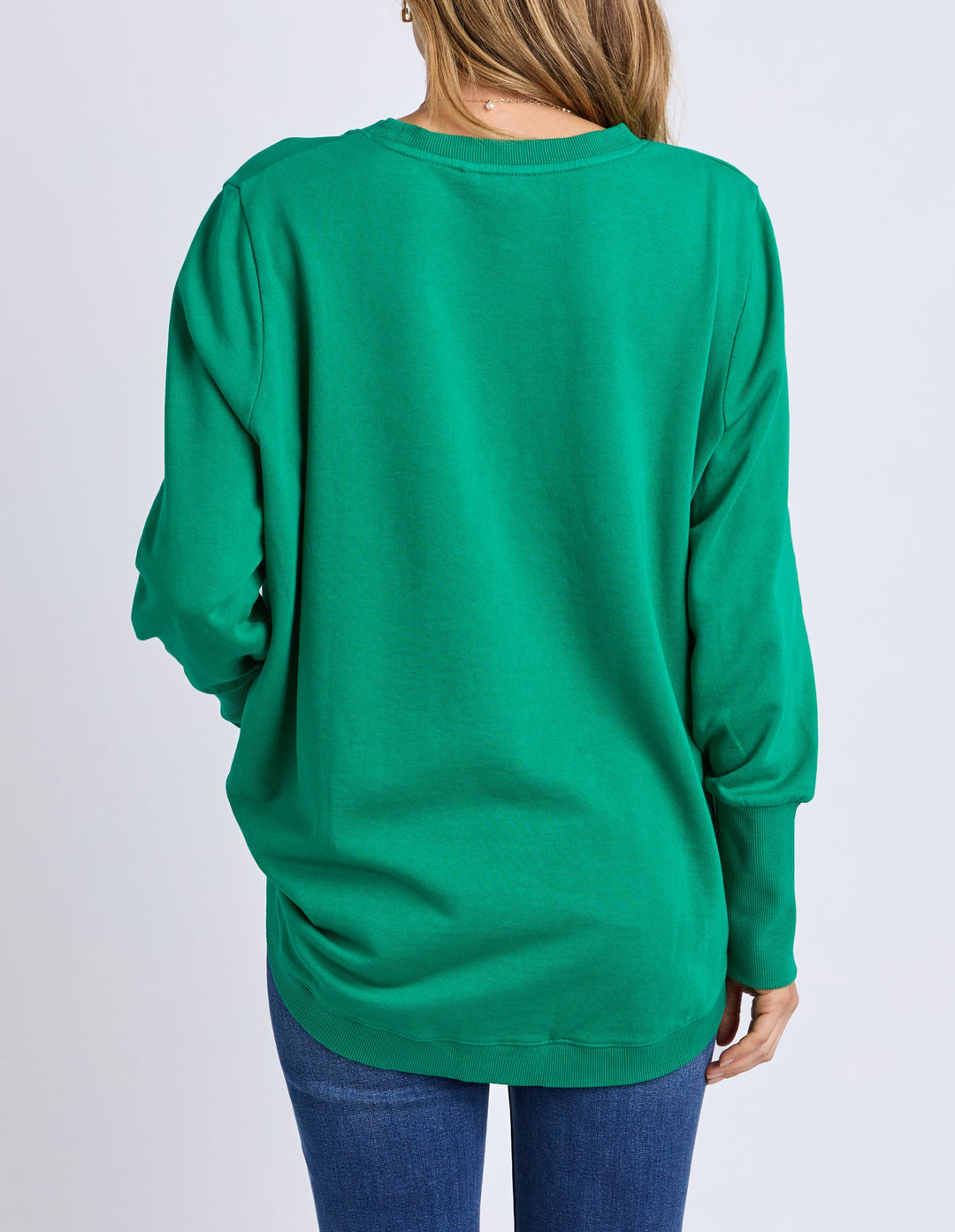 Elm Divine Crew Virdis Green