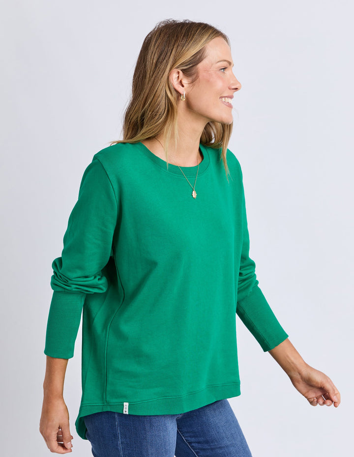 Elm Divine Crew Virdis Green