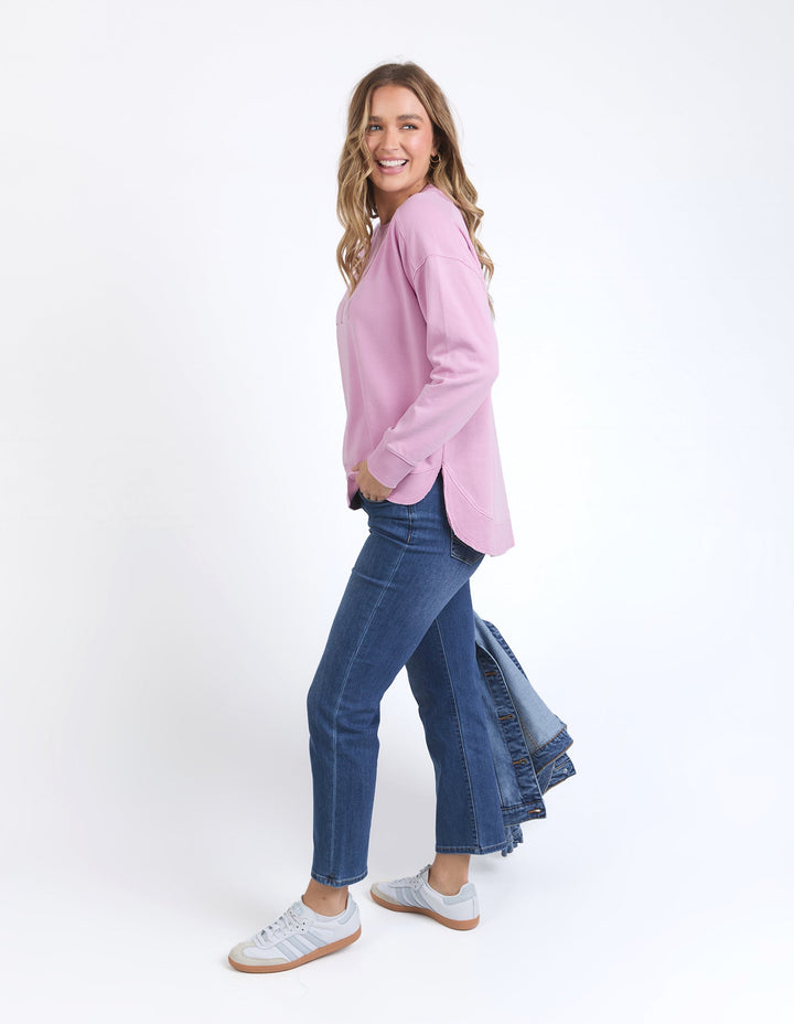 Elm Established Crew Peony Pink