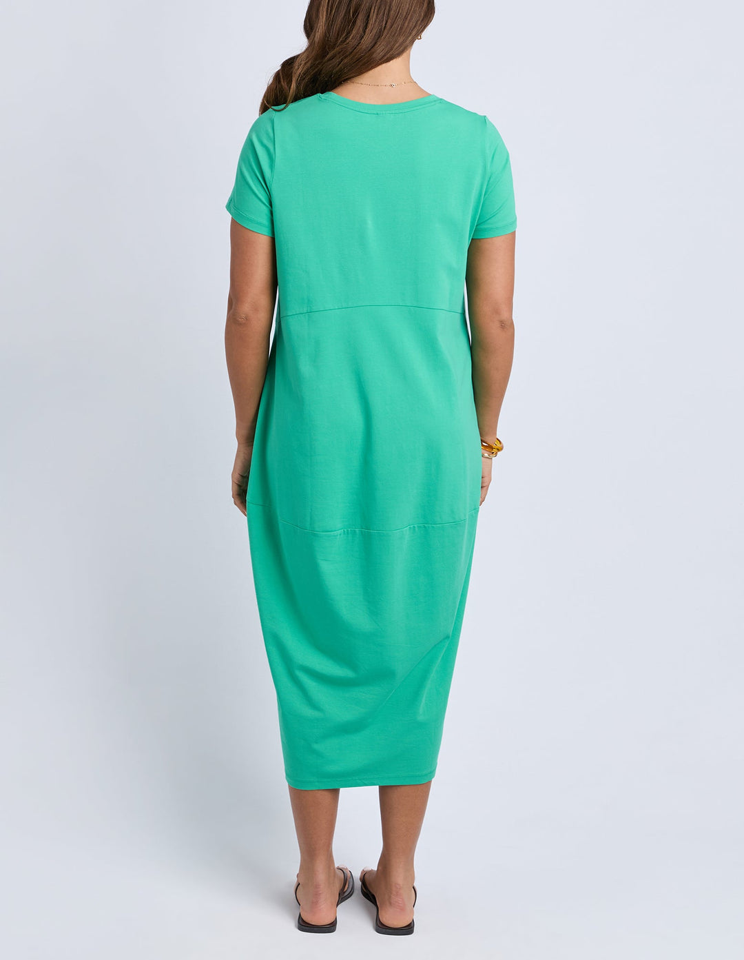 Elm Diana S/S Dress GumDrop Green