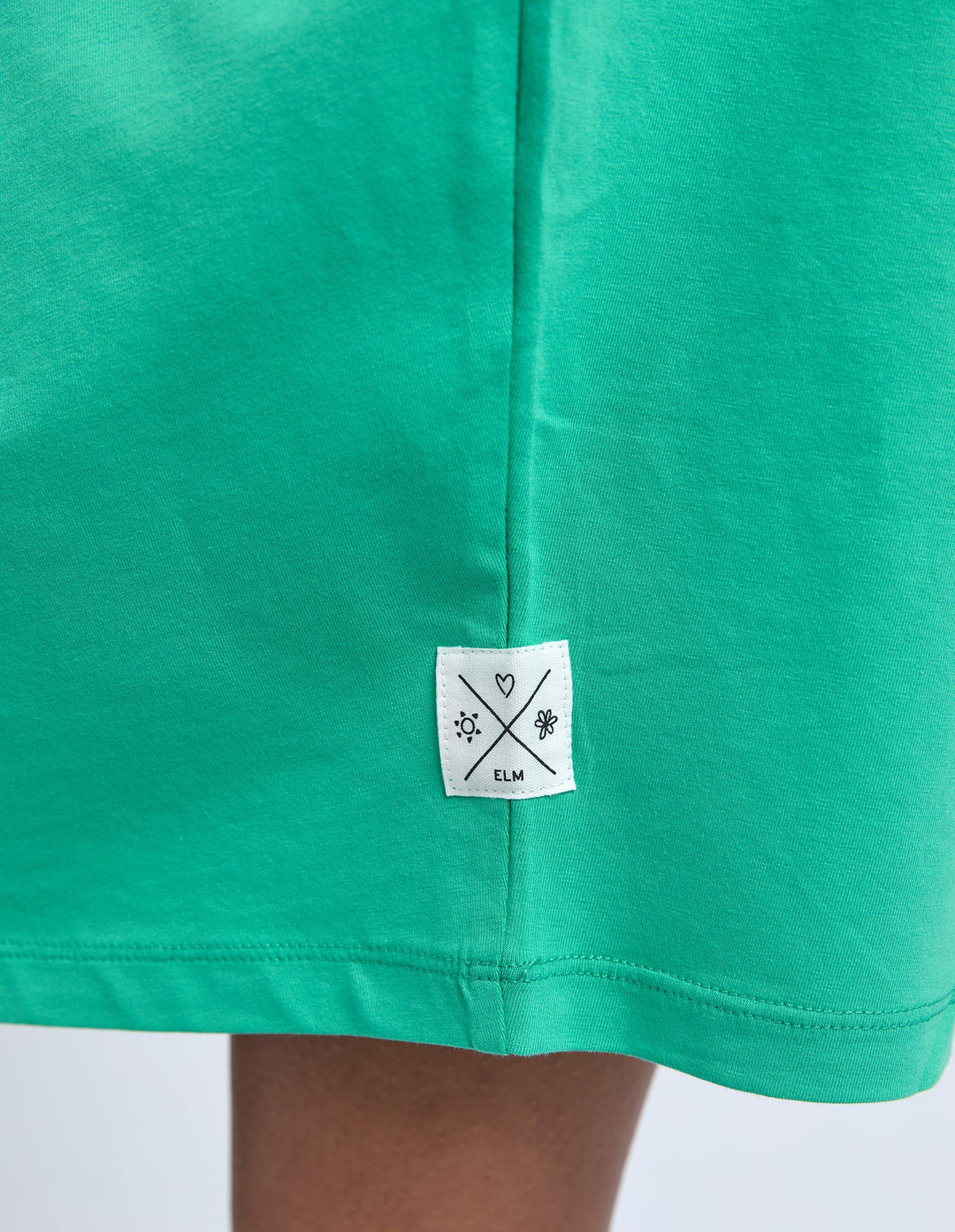 Elm Diana S/S Dress GumDrop Green