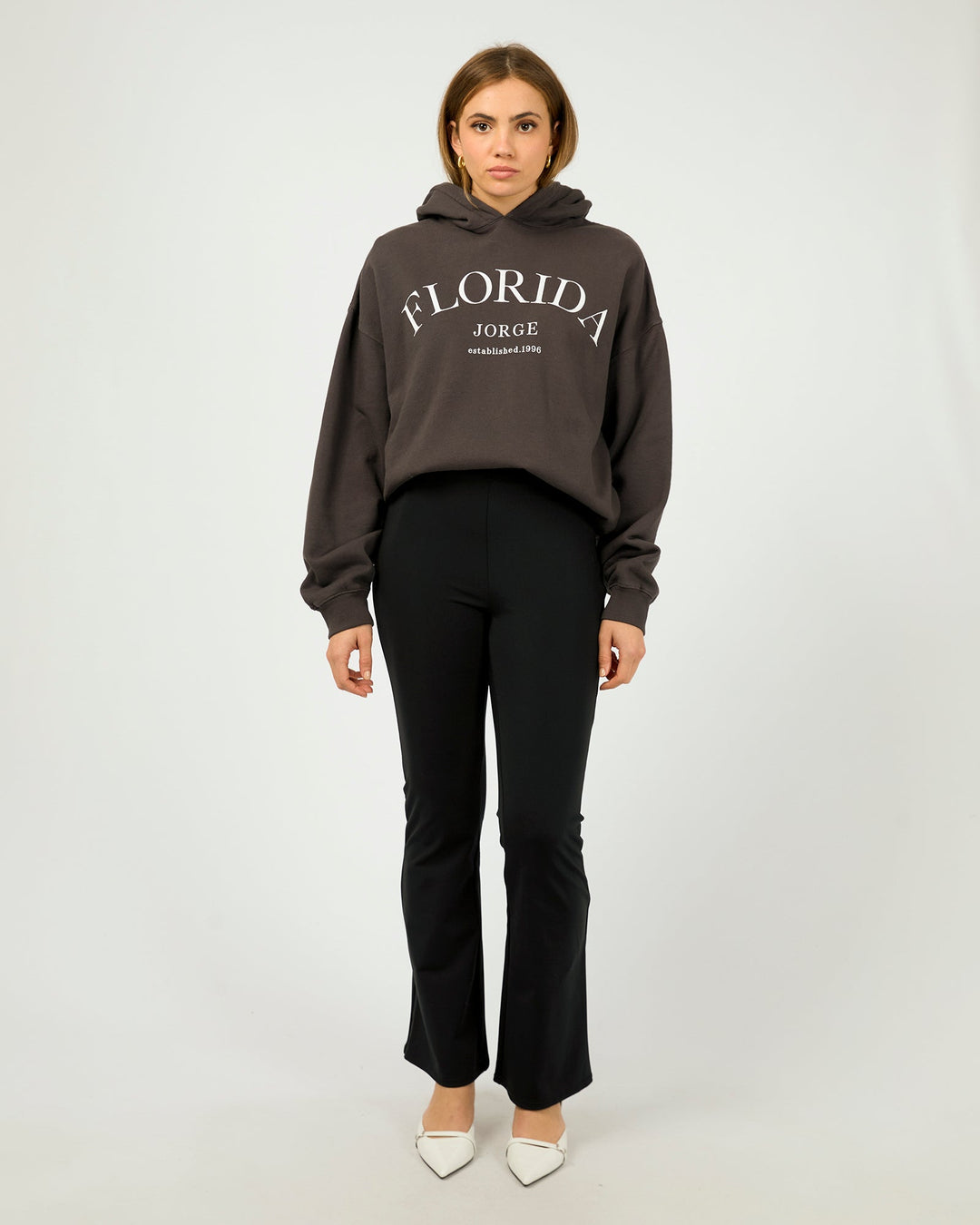 Jorge Florida Hoodie Washed Black