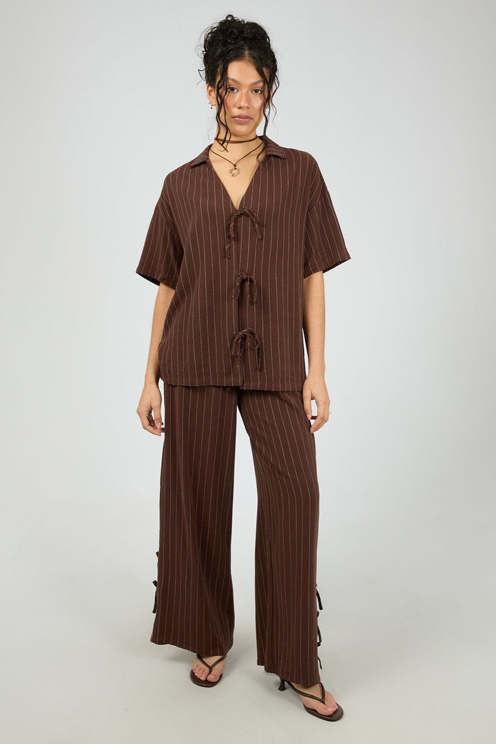 Jorge Ilora Pant Brown