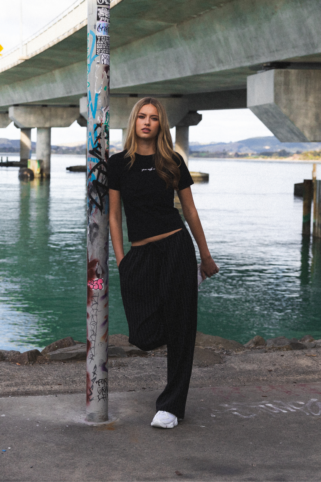 RPM Norma Pant Black Stripe