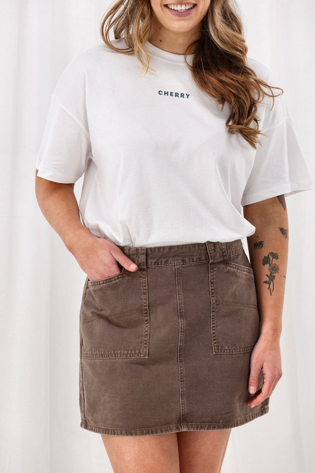 All About Eve Becca Skirt Cocoa